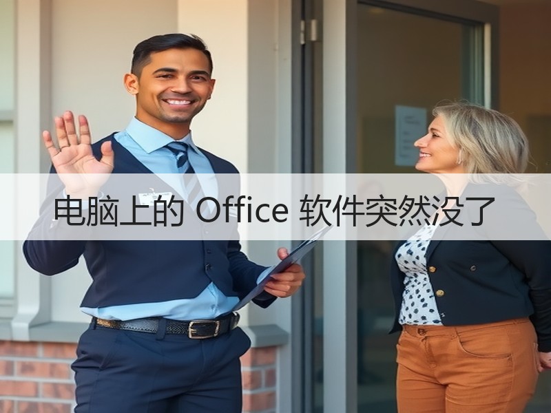 电脑上的 Office 软件突然没了 - 诺云壹观办公网