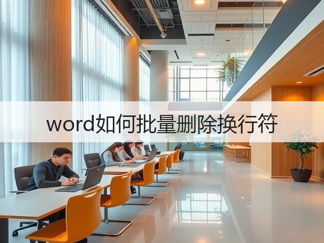 word如何批量删除换行符(图1)
