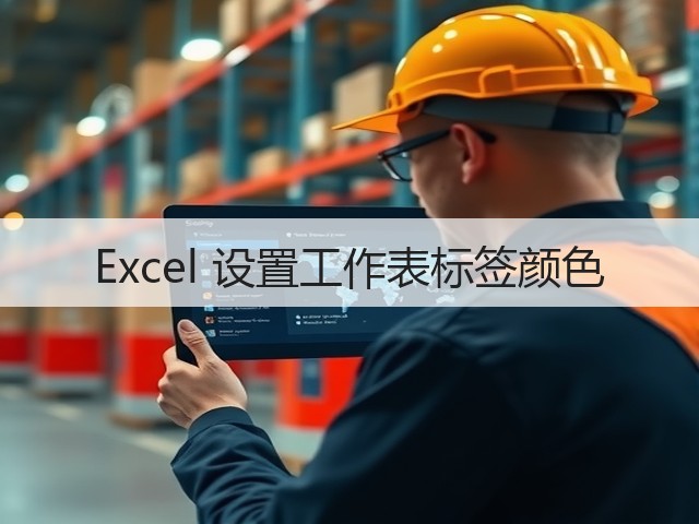 Excel 设置工作表标签颜色(图3) Excel 设置工作表标签颜色(图3)