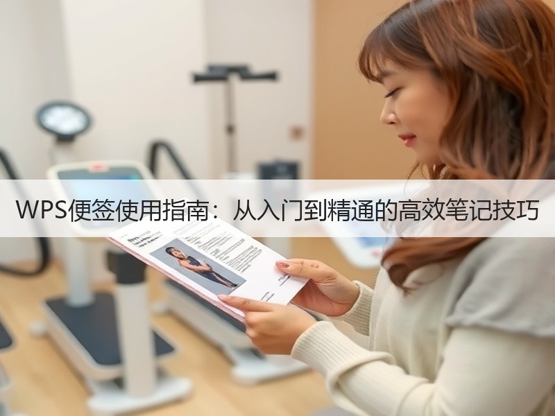 WPS便签使用指南：从入门到精通的高效笔记技巧 - 诺云壹观办公网