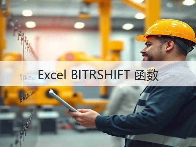 Excel BITRSHIFT 函数(图3) Excel BITRSHIFT 函数(图3)