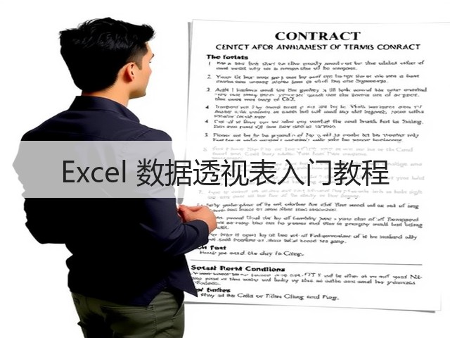 Excel 数据透视表入门教程(图2) Excel 数据透视表入门教程(图2)