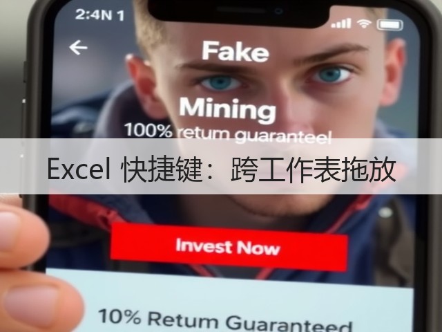 Excel 快捷键：跨工作表拖放(图3)