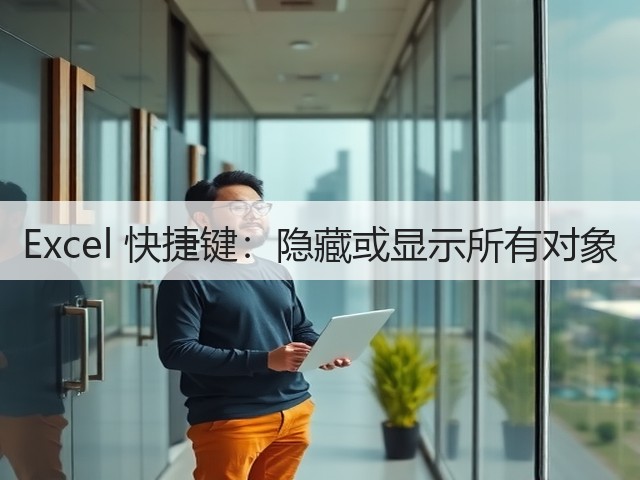 Excel 快捷键:隐藏或显示所有对象(图3) Excel 快捷键:隐藏或显示所有对象(图3)