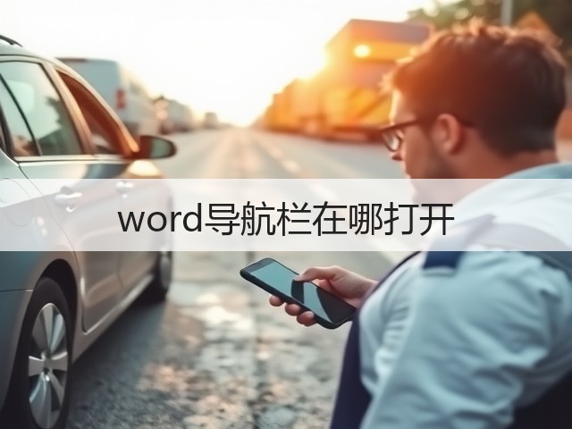 word导航栏在哪打开(图2) word导航栏在哪打开(图2)