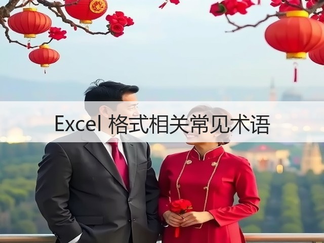 Excel 格式相关常见术语(图1)