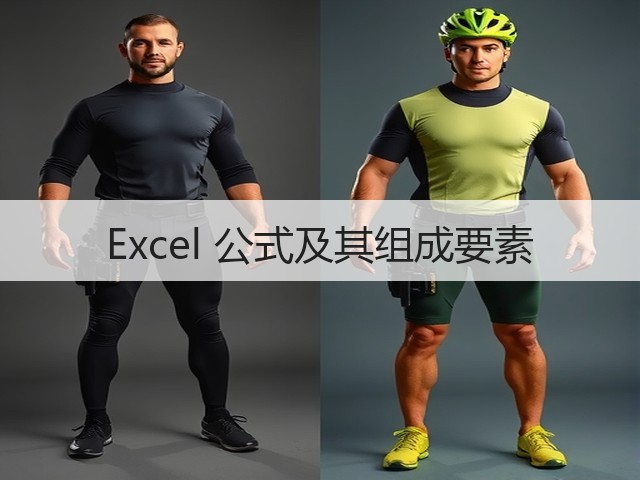 Excel 公式及其组成要素(图1) Excel 公式及其组成要素(图1)