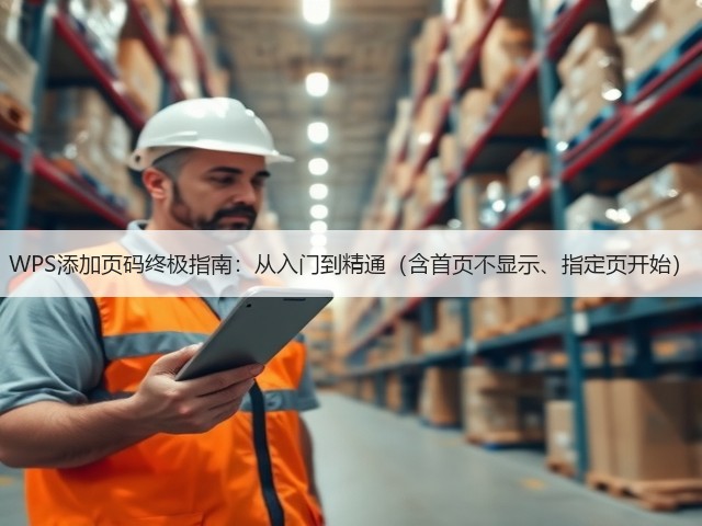 WPS添加页码终极指南:从入门到精通(含首页不显示、指定页开始)(图1) WPS添加页码终极指南:从入门到精通(含首页不显示、指定页开始)(图1)