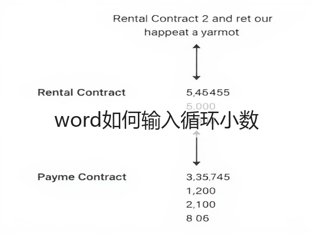word如何输入循环小数(图1) word如何输入循环小数(图1)