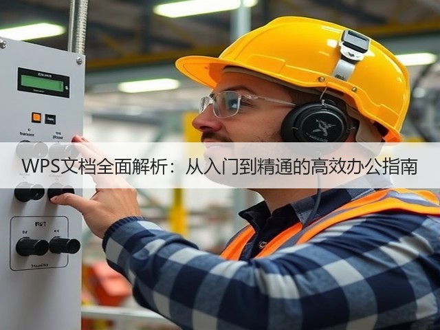 WPS文档全面解析:从入门到精通的高效办公指南(图2) WPS文档全面解析:从入门到精通的高效办公指南(图2)