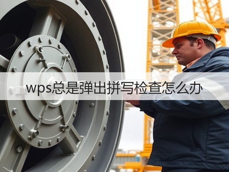 wps总是弹出拼写检查怎么办 - 诺云壹观办公网