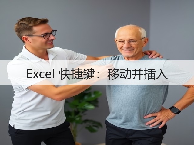 Excel 快捷键:移动并插入(图2) Excel 快捷键:移动并插入(图2)