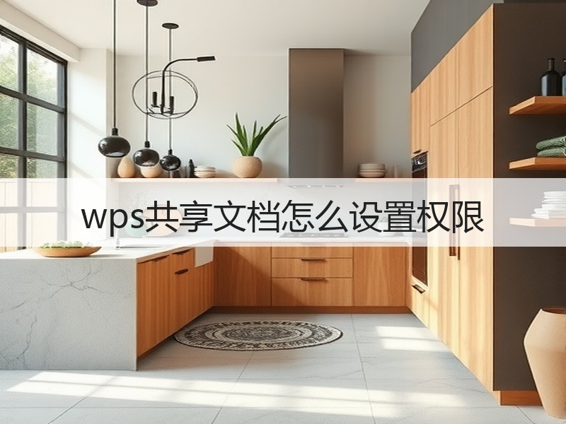 wps共享文档怎么设置权限 - 诺云壹观办公网