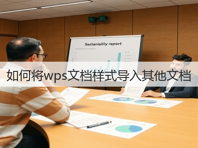 如何将wps文档样式导入其他文档(图1)