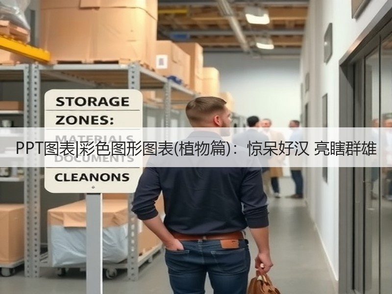 PPT图表|彩色图形图表(植物篇)：惊呆好汉 亮瞎群雄 - 诺云壹观办公网