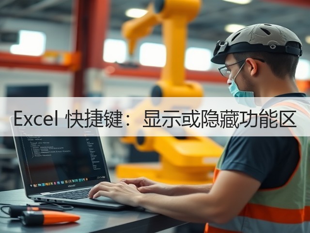 Excel 快捷键:显示或隐藏功能区(图2) Excel 快捷键:显示或隐藏功能区(图2)