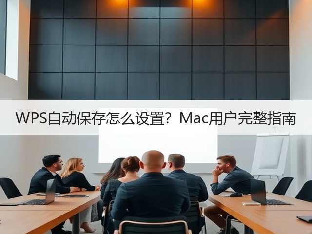 WPS自动保存怎么设置?Mac用户完整指南(图2) WPS自动保存怎么设置?Mac用户完整指南(图2)