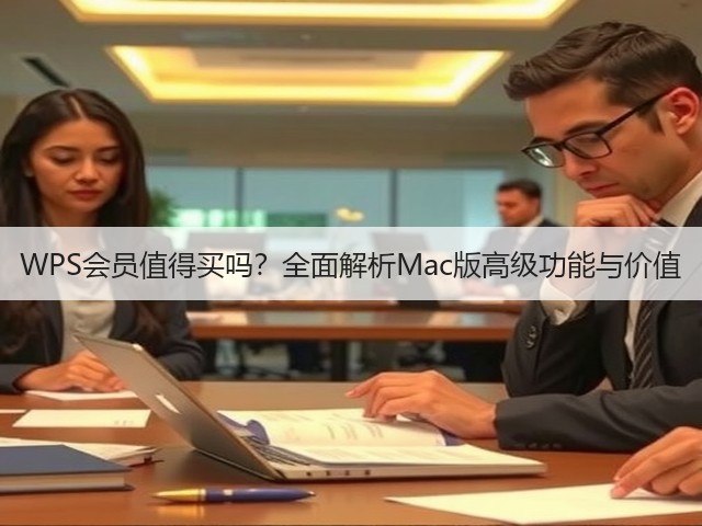 WPS会员值得买吗?全面解析Mac版高级功能与价值(图1) WPS会员值得买吗?全面解析Mac版高级功能与价值(图1)