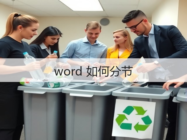 word 如何分节(图1)