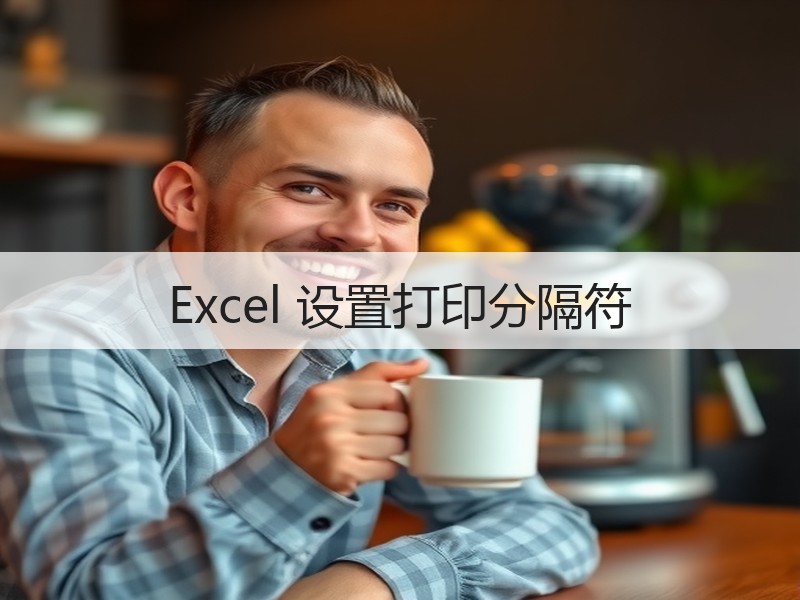 Excel 设置打印分隔符 - 诺云壹观办公网