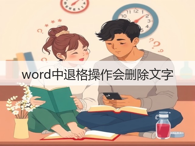 word中退格操作会删除文字(图3)
