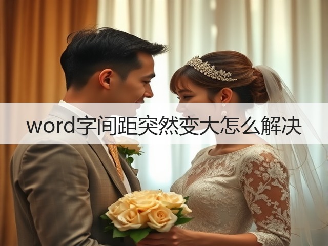 word字间距突然变大怎么解决(图2) word字间距突然变大怎么解决(图2)