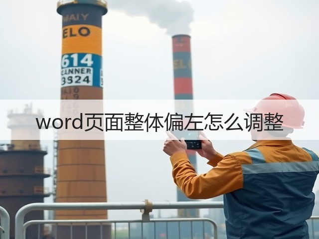word页面整体偏左怎么调整(图1) word页面整体偏左怎么调整(图1)