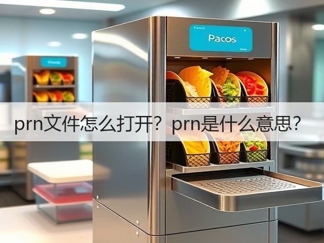 prn文件怎么打开?prn是什么意思?(图1) prn文件怎么打开?prn是什么意思?(图1)