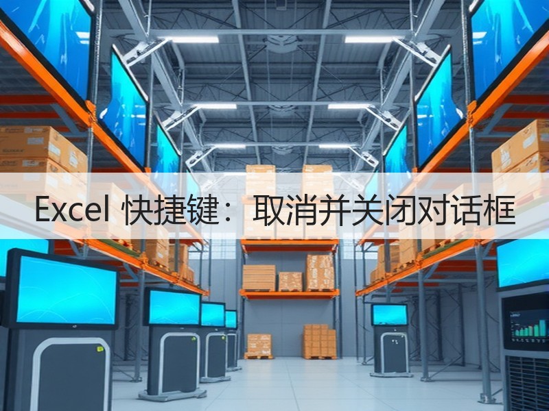 Excel 快捷键：取消并关闭对话框 - 诺云壹观办公网