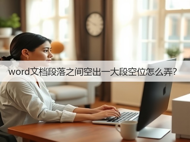 word文档段落之间空出一大段空位怎么弄?(图2) word文档段落之间空出一大段空位怎么弄?(图2)