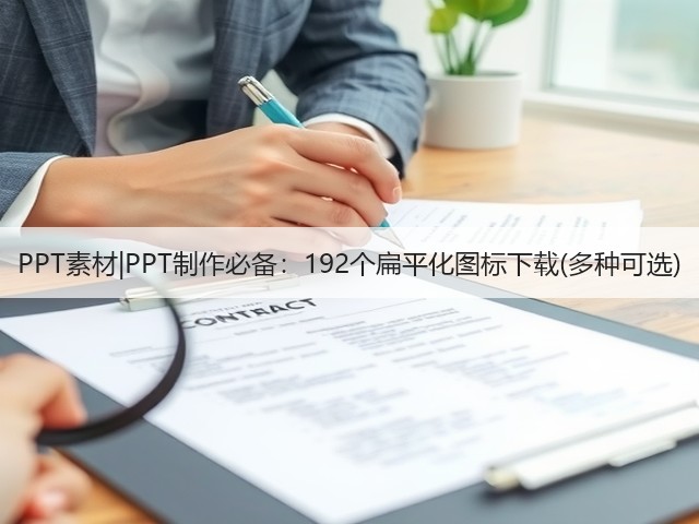 PPT素材|PPT制作必备:192个扁平化图标下载(多种可选)(图2) PPT素材|PPT制作必备:192个扁平化图标下载(多种可选)(图2)