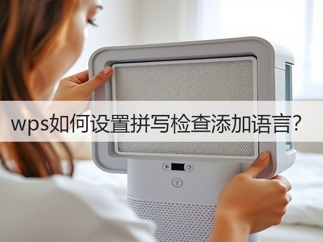 wps如何设置拼写检查添加语言?(图2) wps如何设置拼写检查添加语言?(图2)
