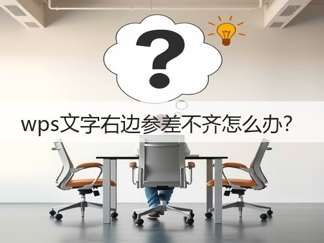 wps文字右边参差不齐怎么办?(图3) wps文字右边参差不齐怎么办?(图3)