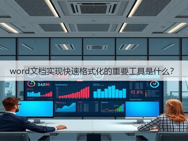 word文档实现快速格式化的重要工具是什么？(图2)