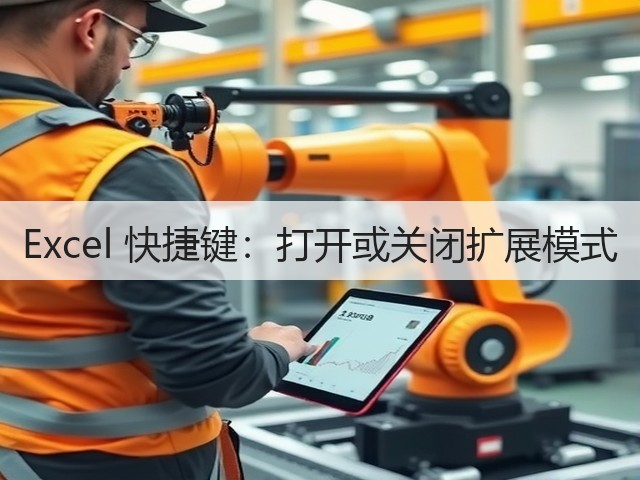 Excel 快捷键：打开或关闭扩展模式(图1)