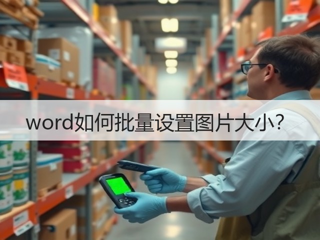 word如何批量设置图片大小？(图2)