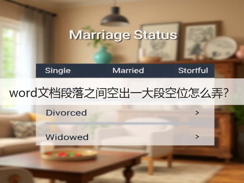 word文档段落之间空出一大段空位怎么弄？ - 诺云壹观办公网