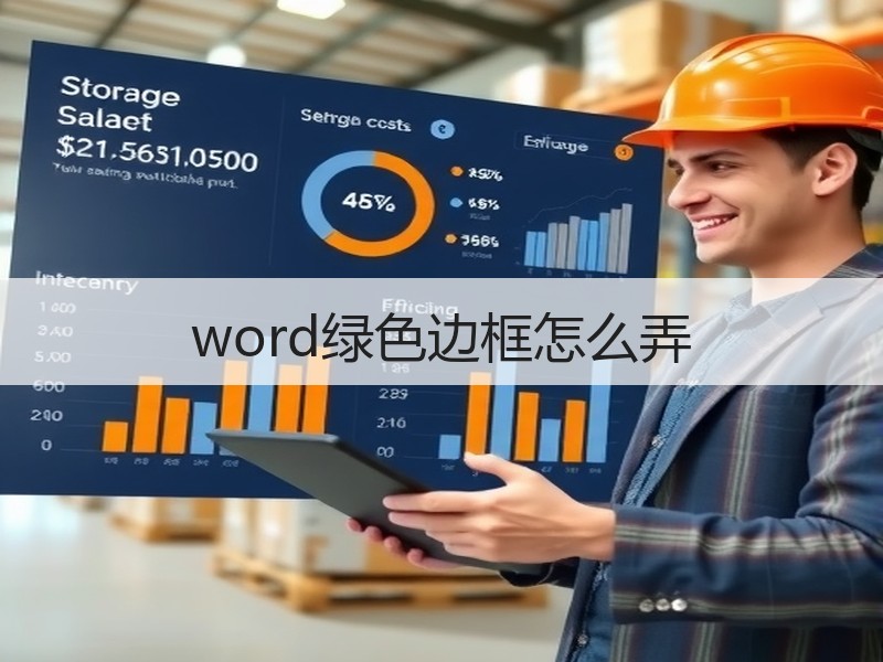 word绿色边框怎么弄 - 诺云壹观办公网