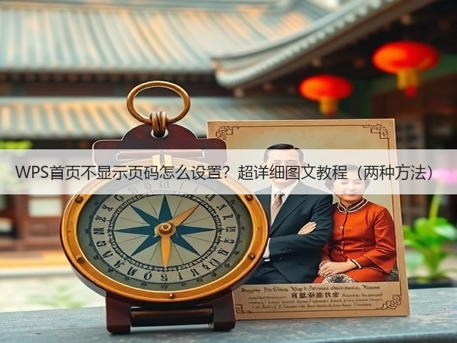 WPS首页不显示页码怎么设置？超详细图文教程（两种方法）(图3)