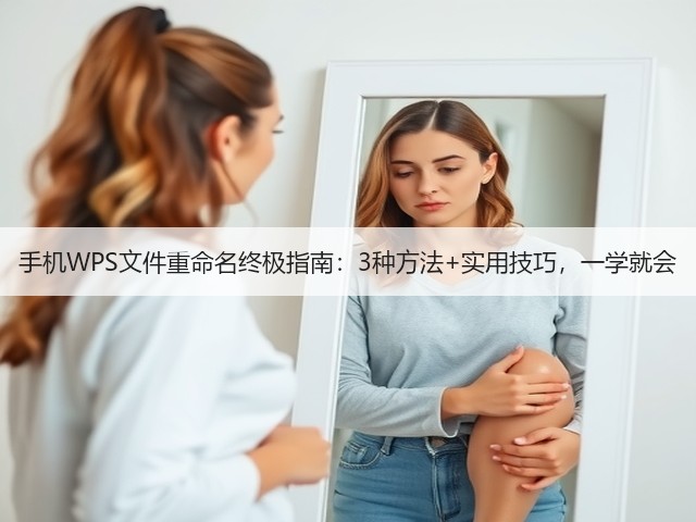 手机WPS文件重命名终极指南:3种方法+实用技巧,一学就会(图2) 手机WPS文件重命名终极指南:3种方法+实用技巧,一学就会(图2)