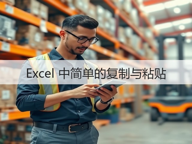 Excel 中简单的复制与粘贴(图3) Excel 中简单的复制与粘贴(图3)