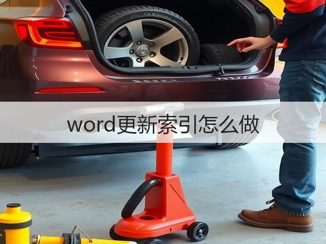 word更新索引怎么做(图3) word更新索引怎么做(图3)