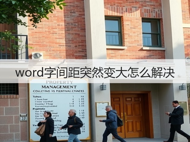 word字间距突然变大怎么解决(图3) word字间距突然变大怎么解决(图3)