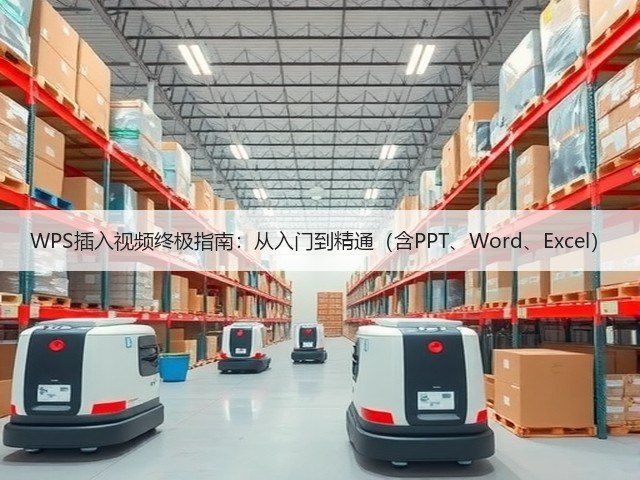 WPS插入视频终极指南:从入门到精通(含PPT、Word、Excel)(图3) WPS插入视频终极指南:从入门到精通(含PPT、Word、Excel)(图3)