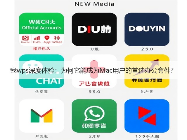 我wps深度体验:为何它能成为Mac用户的首选办公套件?(图3) 我wps深度体验:为何它能成为Mac用户的首选办公套件?(图3)
