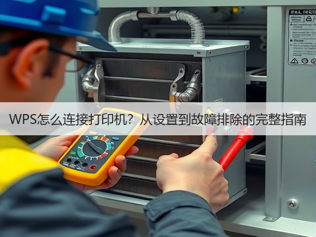 WPS怎么连接打印机?从设置到故障排除的完整指南(图1) WPS怎么连接打印机?从设置到故障排除的完整指南(图1)