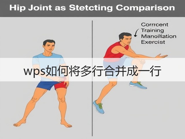 wps如何将多行合并成一行(图2)
