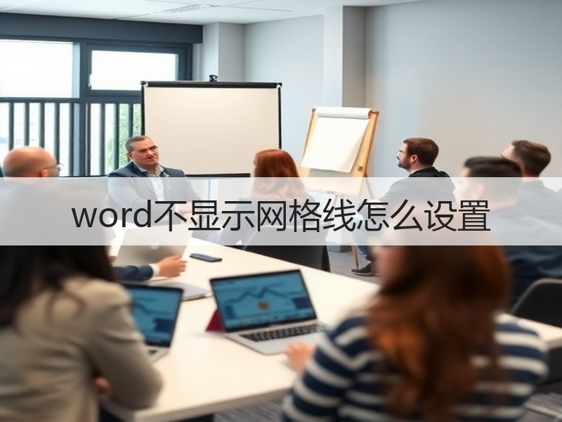 word不显示网格线怎么设置 - 诺云壹观办公网