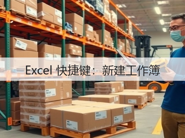Excel 快捷键:新建工作簿(图2) Excel 快捷键:新建工作簿(图2)