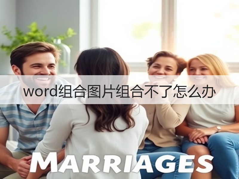 word组合图片组合不了怎么办 - 诺云壹观办公网